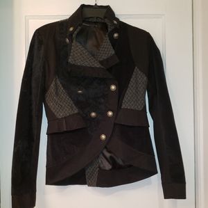 Angels Never Die black, lux jacket.